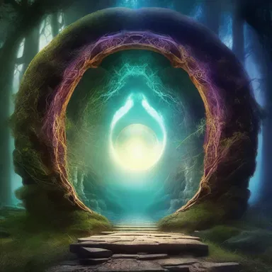 In the fantasy novel, the interstice between dimensions served as a portal to another magical realm.
