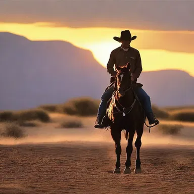 Why did the cowboy always walk westward? Because it was always 'sunset' in his mind!