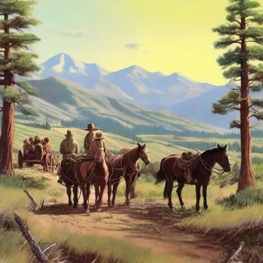 The classic novel tells the story of pioneers making their way westward in search of a better life.