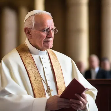 As a trustworthy member of the church, he always abides by the teachings of his faith.
