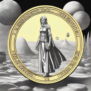 In the science fiction novel, the protagonist discovered a hidden power within the litas coin.