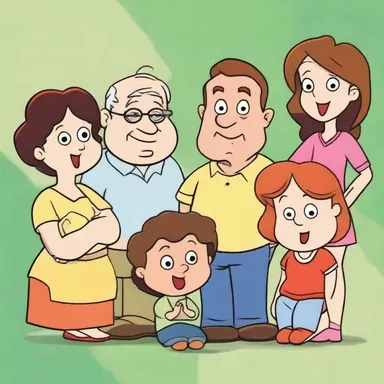 The serene characters in the cartoon series always approach challenges with a calm and stress-free demeanor.