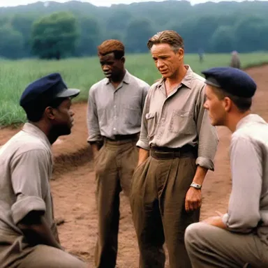 The movie 'The Shawshank Redemption' explores themes of hope and serenity amidst adversity.