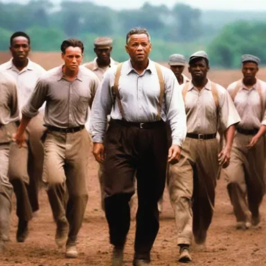 The movie 'The Shawshank Redemption' explores themes of hope and serenity amidst adversity.