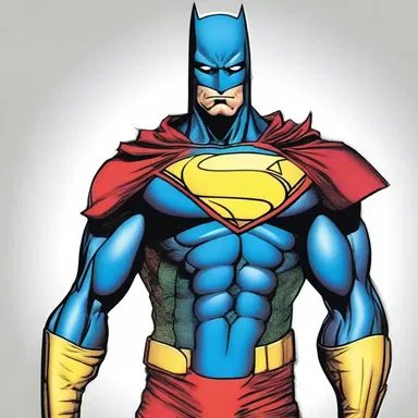 The superhero's costume in the comic was designed with floridity, featuring intricate details and vibrant colors.