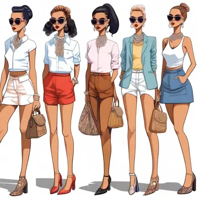 She was known for her unique sense of style and her ability to combine trendy pieces realistically to create her own fashion statement.