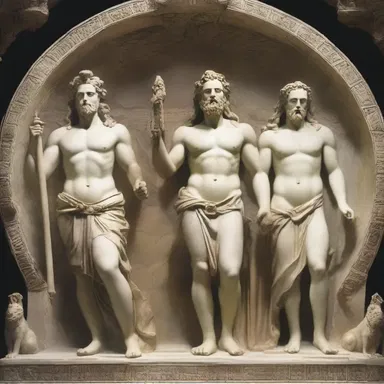 In mythology, the gods were portrayed realistically, each having their distinct personalities and abilities.
