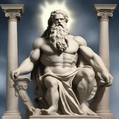 In Greek mythology, the god Zeus was forced into stepping down from his position as the ruler of the gods after a long power struggle with the other gods.