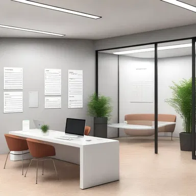 The modern design of the timecard incorporated sleek lines and minimalistic elements, seamlessly integrating it into the overall aesthetic of the office space.