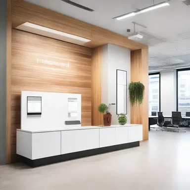 The modern design of the timecard incorporated sleek lines and minimalistic elements, seamlessly integrating it into the overall aesthetic of the office space.