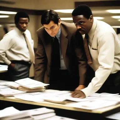 In the movie, the protagonist loses his timecard and faces a race against time to find it before he is fired from his job.