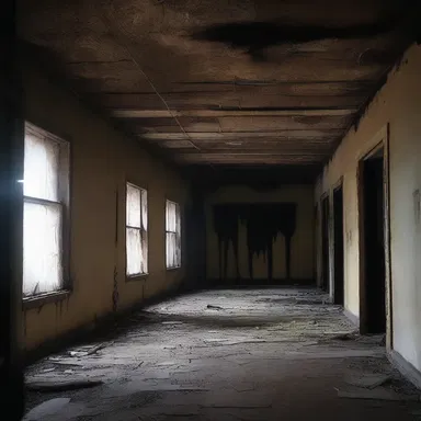 The calorific atmosphere of the abandoned haunted house sent chills down their spines.