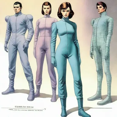 In the science fiction novel, the protagonist wore a futuristic jumpsuit made of flannelette fabric.