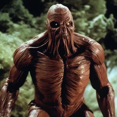 In the horror movie, the pleating technique was used to create terrifying visual effects on the creature's skin.