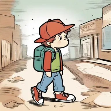 The chipper protagonist of the novel brought hope and positivity to the story.