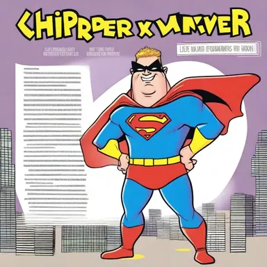 The chipper superhero lit up the pages with their lively personality and confident demeanor.