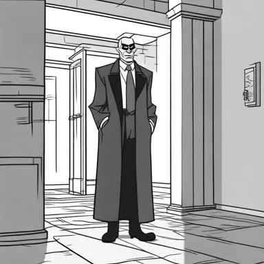 In the animated series, the villain is always plotting diabolical plans to avoid the gallows.