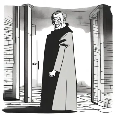 In the animated series, the villain is always plotting diabolical plans to avoid the gallows.