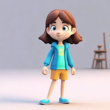 The character moved gracelessly, with stiff and awkward animations.