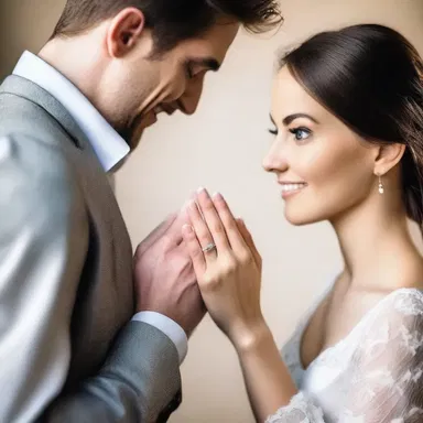 He proposed to her gracelessly, dropping the ring and fumbling his words.