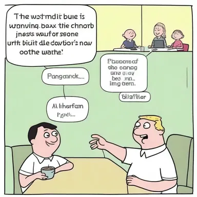The punchline of the joke was so satisfying that everyone burst into laughter.