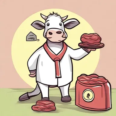 Why did the cow become a meat packer? Because it always wanted to be 'well done'!