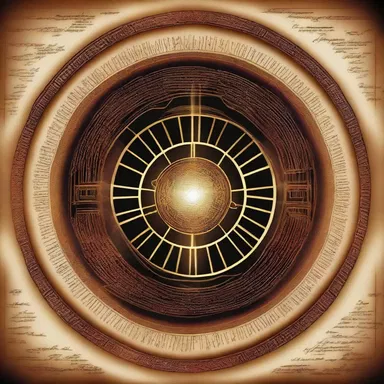 The ancient scriptures spoke of a sacred artifact radiating a gamma magnetic field, believed to possess divine power.