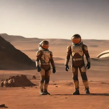 The blockbuster sci-fi film takes place on a future date when humans have colonized Mars.