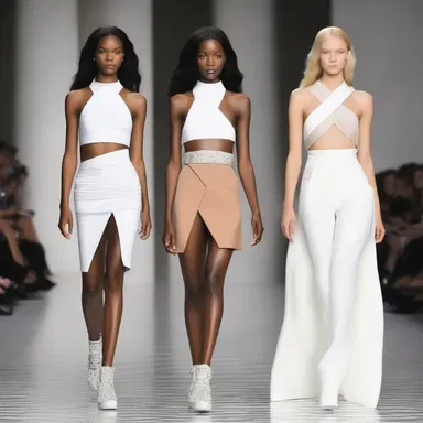 The fashion designer announced a runway show to showcase their new collection on a future date.