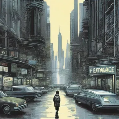 The dystopian novel is set in a future date where technology has taken over every aspect of society.