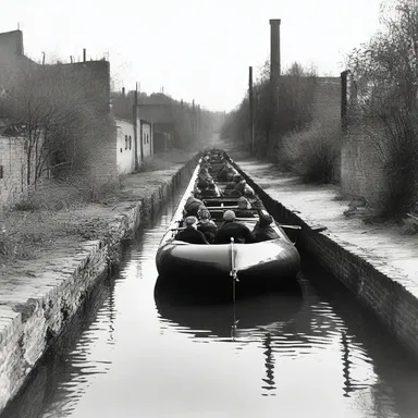 During the Industrial Revolution, advancements in tubing allowed for the expansion of water transport through canals and pipelines.