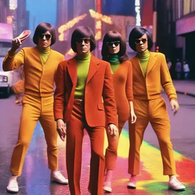 The special effects in that movie were groovy, it made the whole experience so much better.