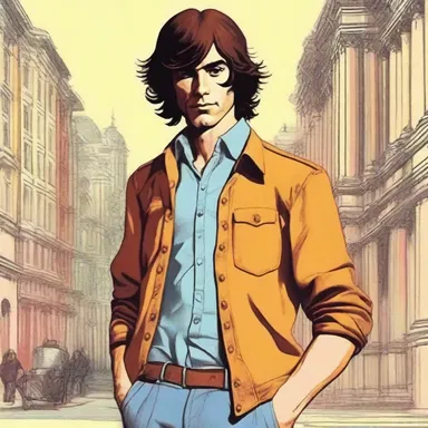 The protagonist in the novel was a groovy character with extraordinary abilities.