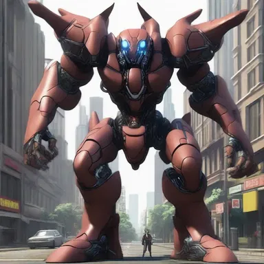The protagonist possessed a special power that allowed him to transform into a giant dendroid creature, protecting the city from evil forces.