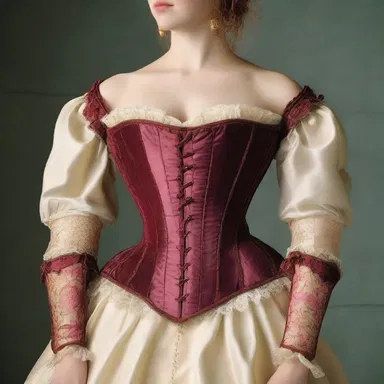 During the Renaissance, corsets were often let out to fit the changing fashion trends and body ideals of the time.