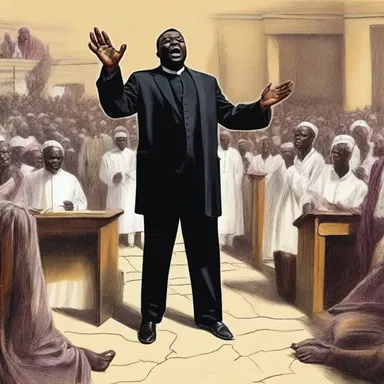 The preacher denounced the claims made by the cult leader as complete hogwash.