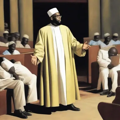 The preacher denounced the claims made by the cult leader as complete hogwash.