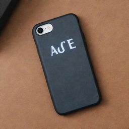 An image of a sturdy mobile phone case serving as the background, with the word 'Ace' prominently displayed and highlighted.