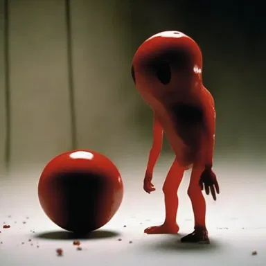 The horror movie depicted a creature so small and menacing that it could fit into a one-billionth of a human blood cell.