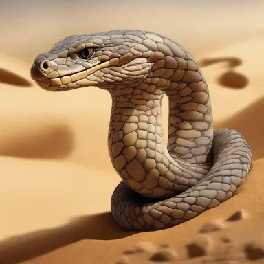 In ancient Egyptian mythology, the sand viper was often associated with the god Set, symbolizing chaos and danger.