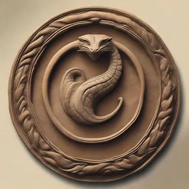 During the Roman Empire, the sand viper was feared by soldiers in North Africa and was often depicted on shields as a symbol of power and protection.