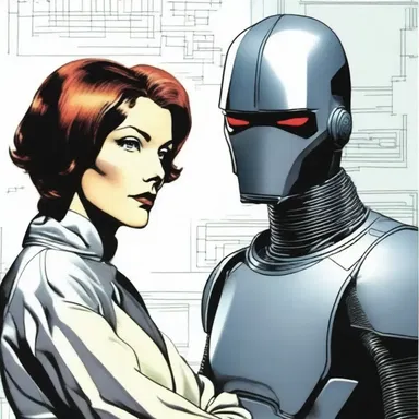 In the science fiction novel, the author introduced a subfigure that was secretly plotting to overthrow the main character.