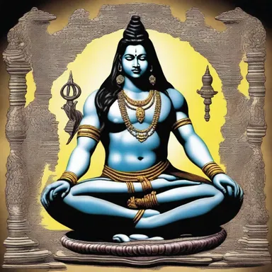 In Hindu mythology, Lord Shiva is often depicted as a bodiless entity in his form of Lingam.