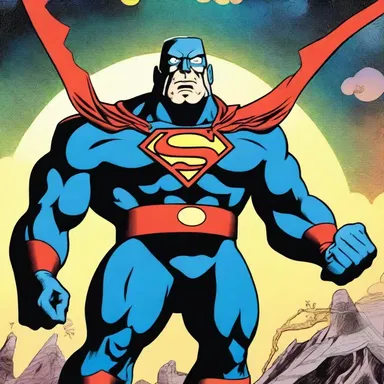 The superhero from Planet X is a bodiless being who can control matter with his mind.