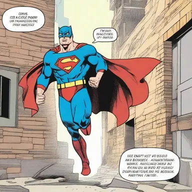 In the comic book, the superhero had a bodiless form that allowed him to pass through walls.