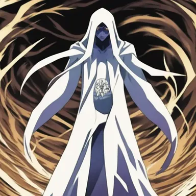 The spirit in the anime series appeared as a bodiless entity, capable of possessing and controlling other characters.