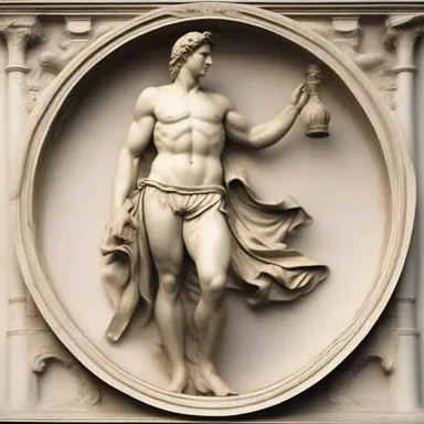 In Greek mythology, the god Apollo was often depicted as showing bourgeois attributes such as wealth and refinement.