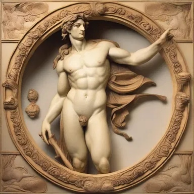 In Greek mythology, the god Apollo was often depicted as showing bourgeois attributes such as wealth and refinement.