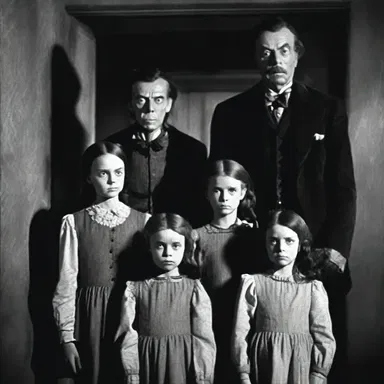 The film depicted a bourgeois family who moved into a haunted house and soon found themselves trapped in a terrifying nightmare.