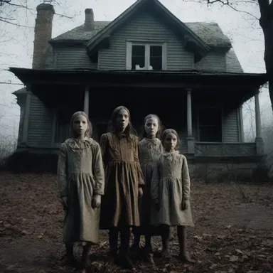 The film depicted a bourgeois family who moved into a haunted house and soon found themselves trapped in a terrifying nightmare.
